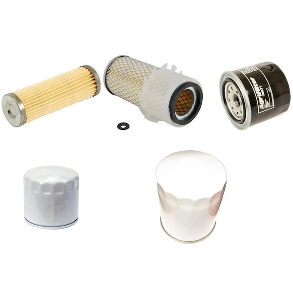 Aic Replacement Parts Filters Fits Kubota Models F2400, F2400B Front Mowers w/D1105-F Eng. 1146934-FILTERS - main